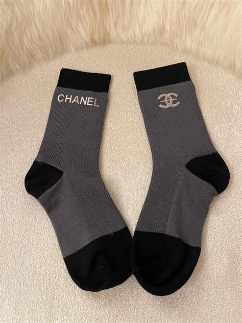 chanel socks men|Chanel tights for sale.